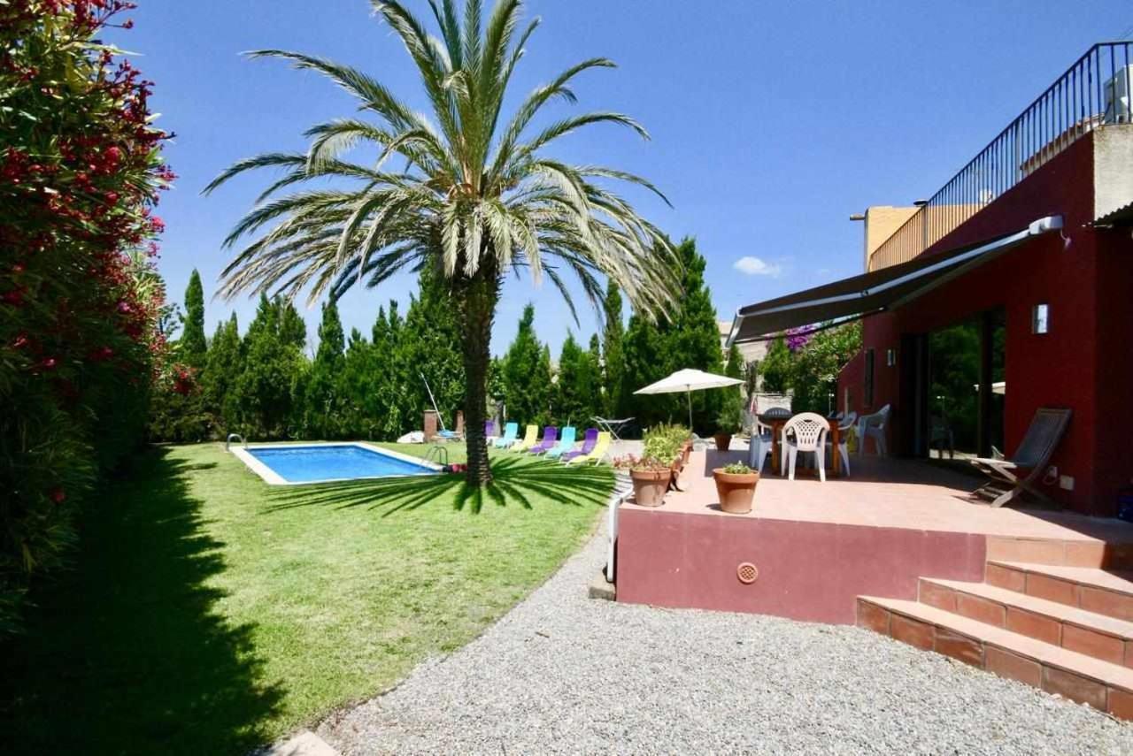 Casa rural alquiler íntegro Cal Sisco para 15 personas Vilamaniscle Exterior foto