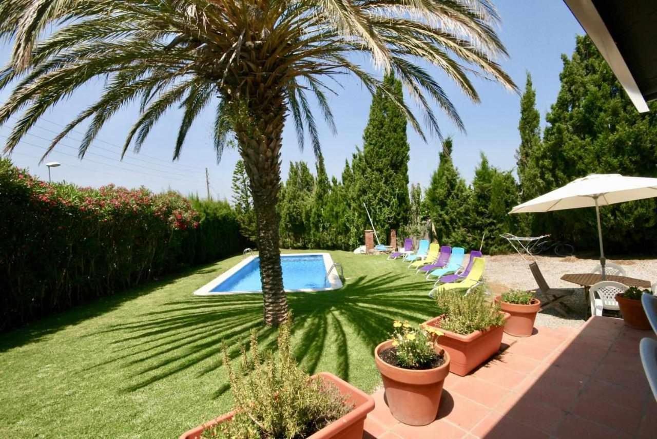 Casa rural alquiler íntegro Cal Sisco para 15 personas Vilamaniscle Exterior foto