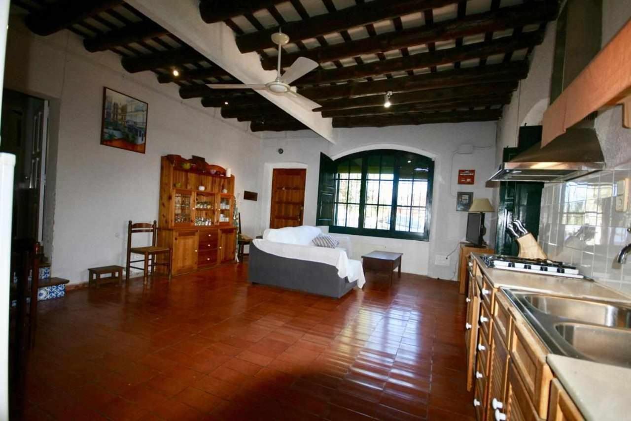 Casa rural alquiler íntegro Cal Sisco para 15 personas Vilamaniscle Exterior foto